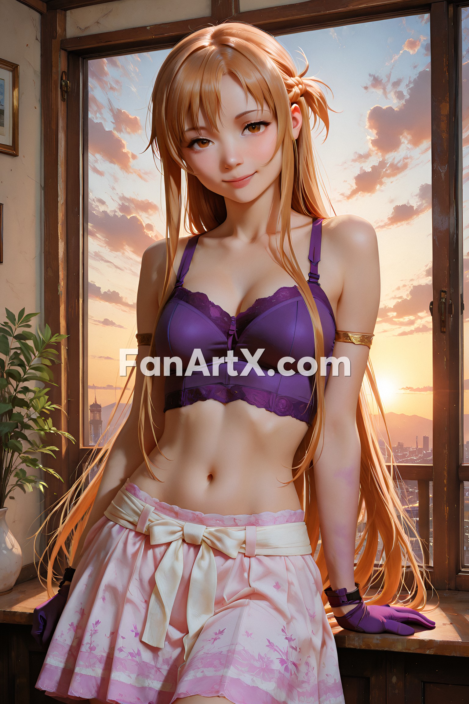 Sao Asuna Yuuki Fanart - Sword Art Online character 3514271